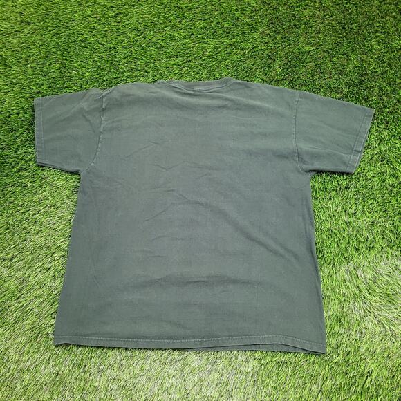 Vintage 90s Represent Hip-Hop Shirt Womens XL 23x27 Green - Picture 2 of 11